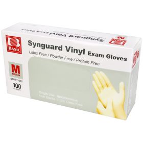 Powder Free Vinyl Exam Gloves (Option: Medium)