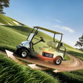 48V 105Ah Golf Cart Lithium Battery With LCD Monitor And 4000+ Cycles (Option: Multicolor)